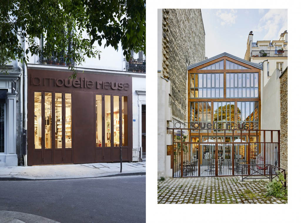Une librairie dans le Marais